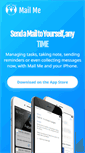 Mobile Screenshot of mailmeapp.com